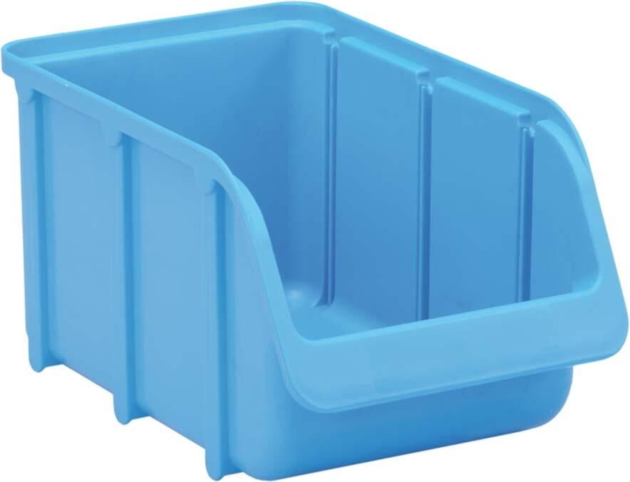 HÜNERSDORFF Sichtbox blau Gr. 3 B146xH127xT242mm HÜNERSDORFF Sichtbox blau Gr. 3 B146xH127xT242mm
