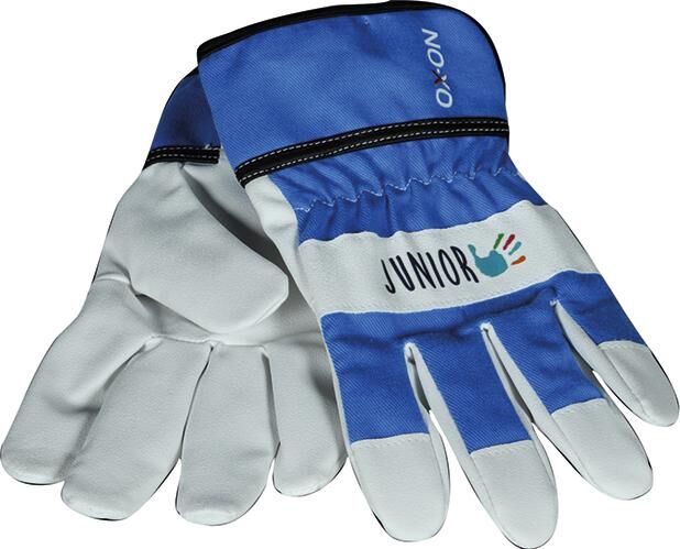 OX-ON Kinderhandschuh PU blau 8-10 Jahre
