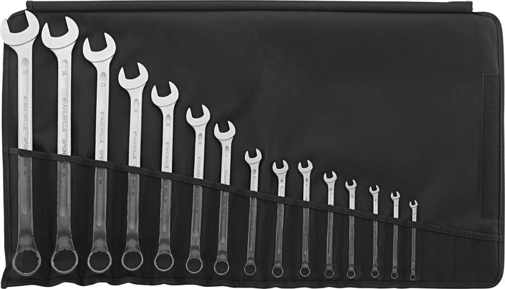 STAHLWILLE Set Maulringschlüssel 14/15 STAHLWILLE Set Maulringschlüssel 14/15