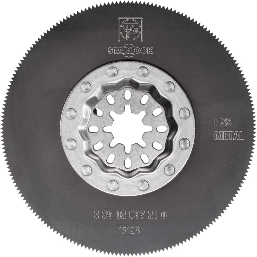 FEIN HSS-Sägeblatt Starlock rund, D85mm, VE=2 Stk.