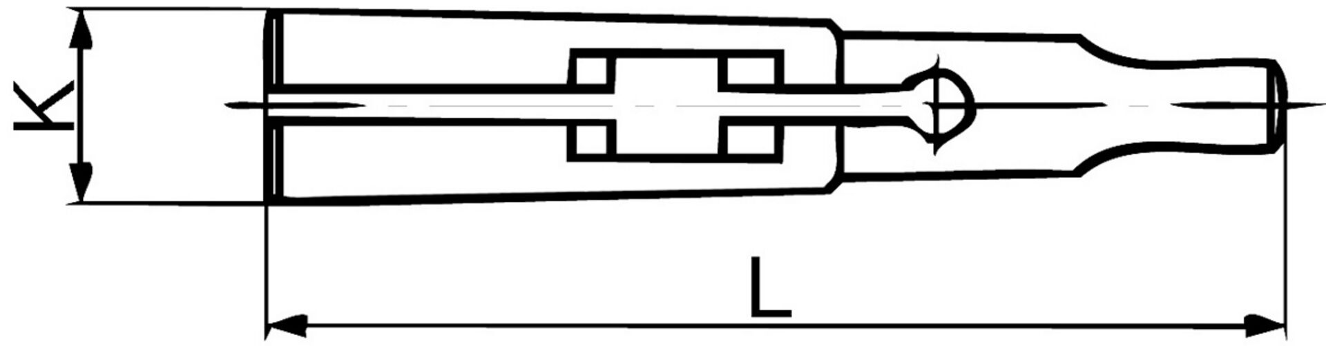 FAHRION Klemmhülse DIN6328 AK MK 1 4,5 mm Fahrion