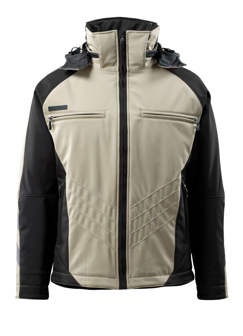 MASCOT SoftShelljacke DARMSTADT khaki/schwarz Gr. S MASCOT SoftShelljacke DARMSTADT khaki/schwarz Gr. S