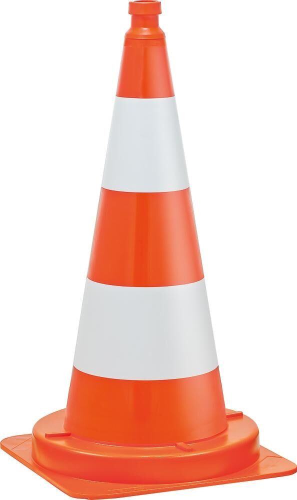 Verkehrsleitkegel PVC orange, 750 mm Verkehrsleitkegel PVC orange, 750 mm