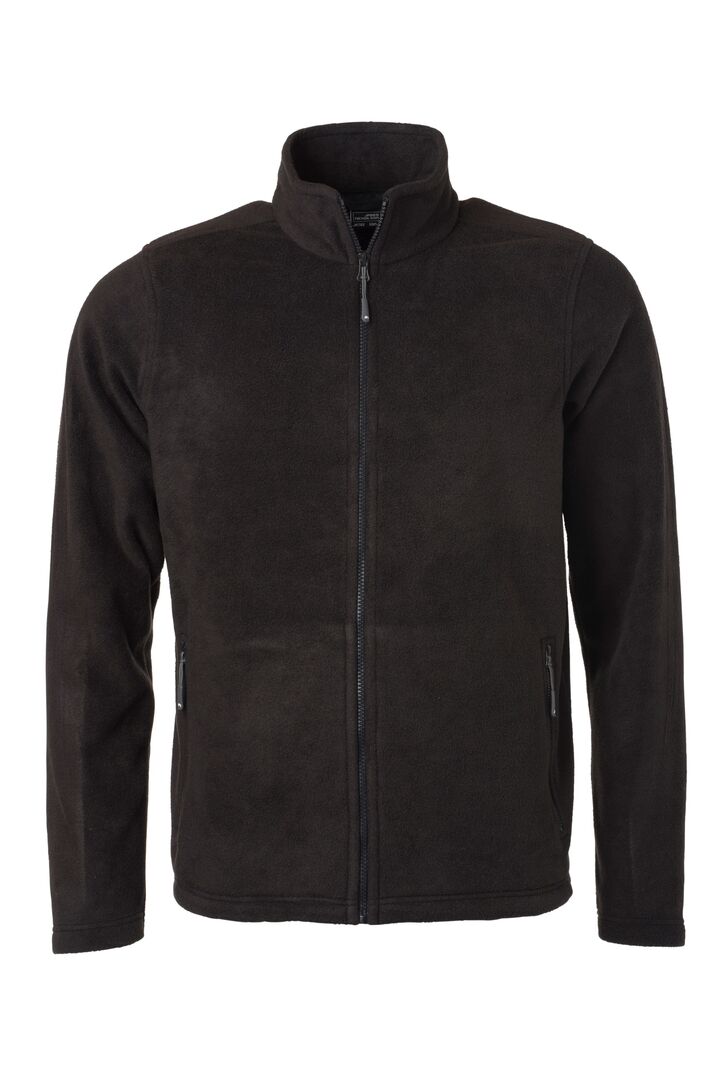 Fleecejacke JN782 Farbe black Größe M