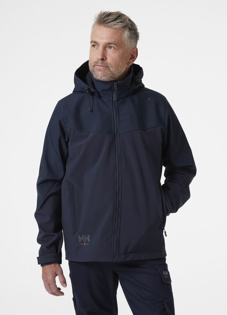 HELLY HANSEN Oxford Softshell-Jacke 74290 Gr. S NAVY HELLY HANSEN Oxford Softshell-Jacke 74290 Gr. S NAVY