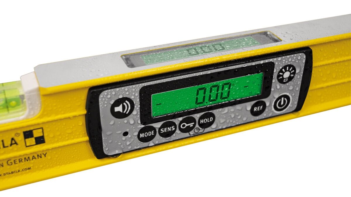STABILA Elektronik-Wasserwaage TECH 196M DL, 61 cm magnetisch STABILA Elektronik-Wasserwaage TECH 196M DL, 61 cm magnetisch