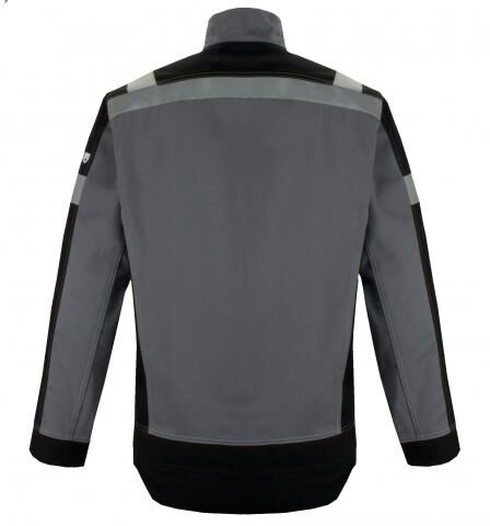 Multinorm Bundjacke MULTI-5 350 PLUS-R grau/schwarz, 350g/m, Gr. 62