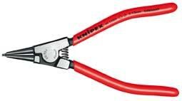 KNIPEX 46 11 G1 Sicherungsringzange f. Greifringe auf Wellen schw. atra. 140 mm