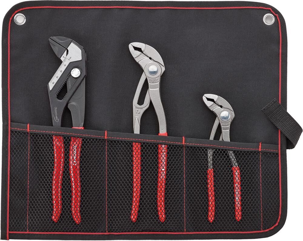 FORMAT Wasserpumpen- & Zangenschlüssel Set 3-teilig in Rolltasche FORMAT Wasserpumpen- & Zangenschlüssel Set 3-teilig in Rolltasche