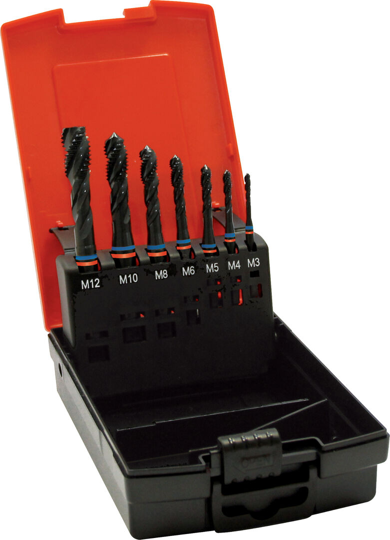 FORMAT Maschinengewindebohrer-Satz HSSE DIN376 SL 6H N Tandem VAP FAT M3-M12 FORMAT Maschinengewindebohrer-Satz HSSE DIN376 SL 6H N Tandem VAP FAT M3-M12