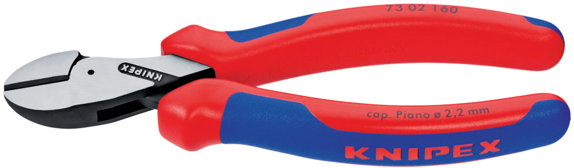 KNIPEX 73 02 160 X-Cut Kompakt-Seitenschneider hochübersetzt KNIPEX 73 02 160 X-Cut Kompakt-Seitenschneider hochübersetzt