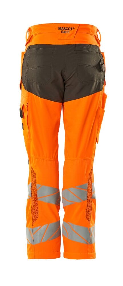 MASCOT Accel Safe Bundhose Damen Diam. Gr. 76C42 hi-vis or/dunkelanth 19578-236