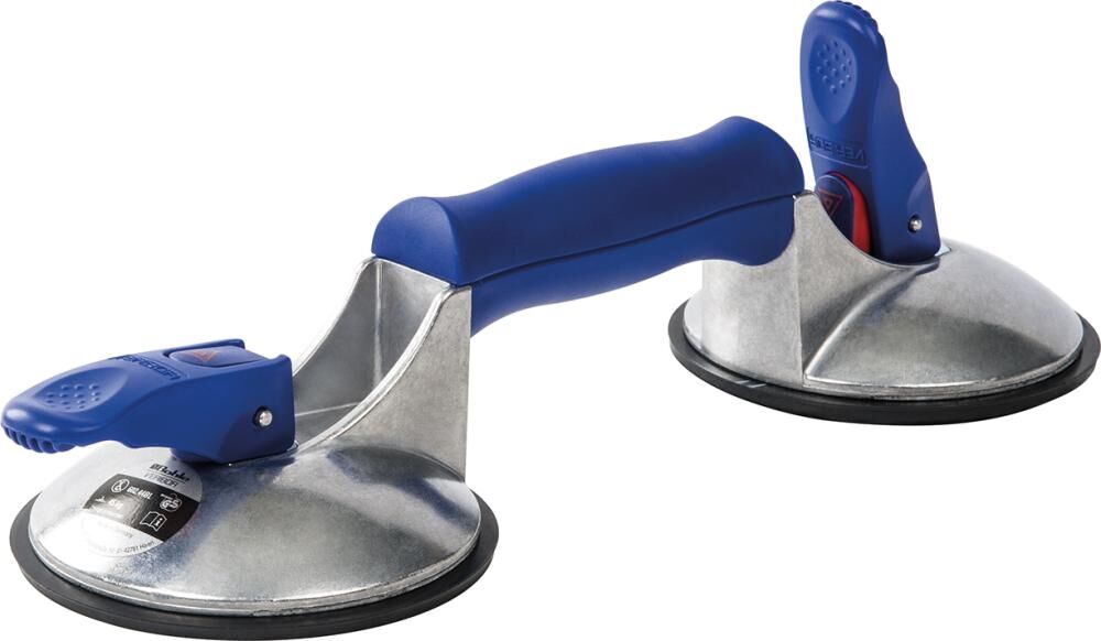 BOHLE Saugheber mitAnzeige 60kg mit 2-Kopf-Alu