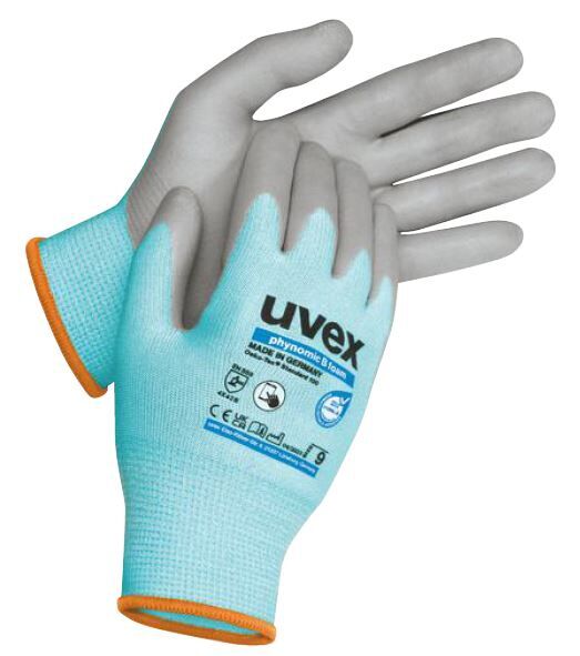 UVEX Schnittsch-Handschuh phynomic C3 /B Gr. 10 Schaumbesch. blau/gr 6008.0