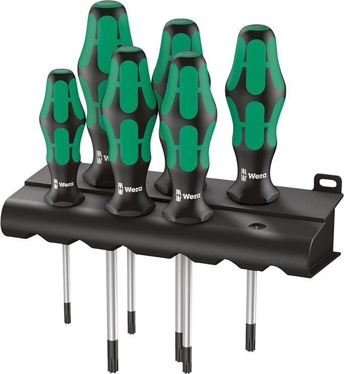 WERA Schraubendreher Set Torx 6tlg WERA Schraubendreher Set Torx 6tlg