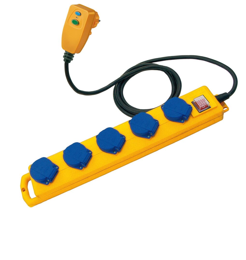 BRENNENSTUHL Steckdosenleiste FI-Safe 5m H07RN-F3G1,5 BRENNENSTUHL Steckdosenleiste FI-Safe 5m H07RN-F3G1,5