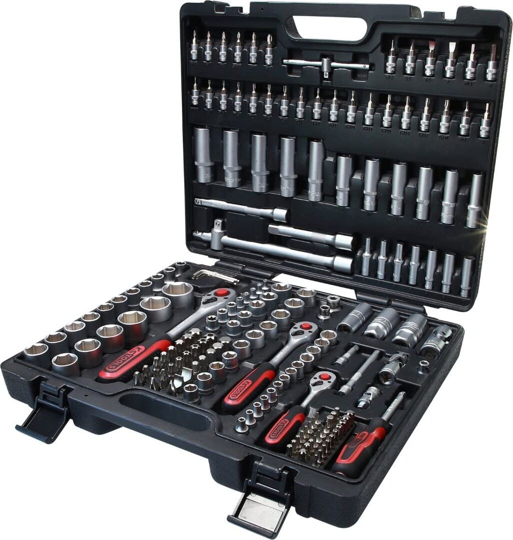 KS TOOLS Stecknuss-Satz 1/4,3/8,1/2 ZOLL SUPERLOCK, 179-teilig