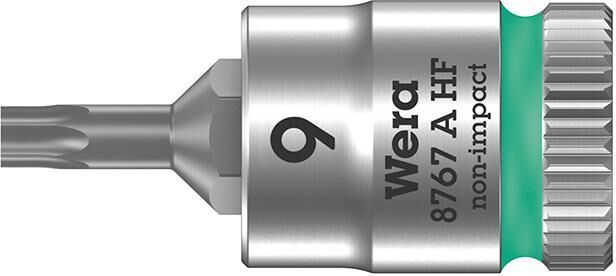 WERA Schraubendreher-Einsatz 1/4" TX 9x 28mm Haltefunktion