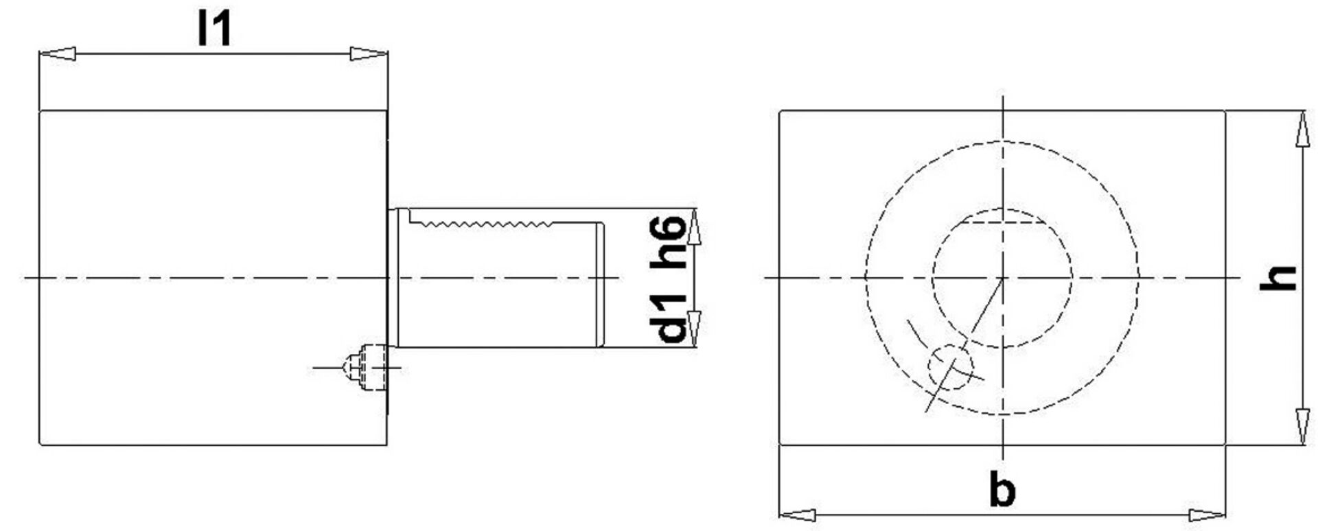 VDI Vierkant Rohling A1 30x 85mm