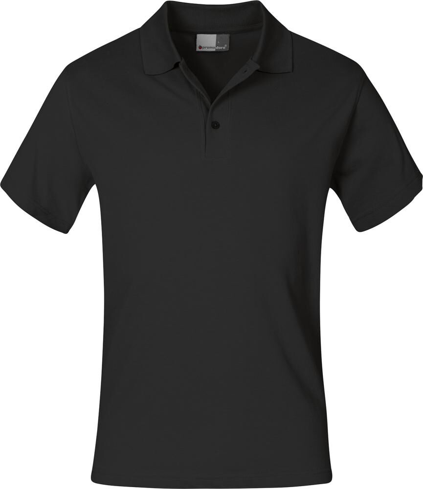 Poloshirt, Gr. L, schwarz