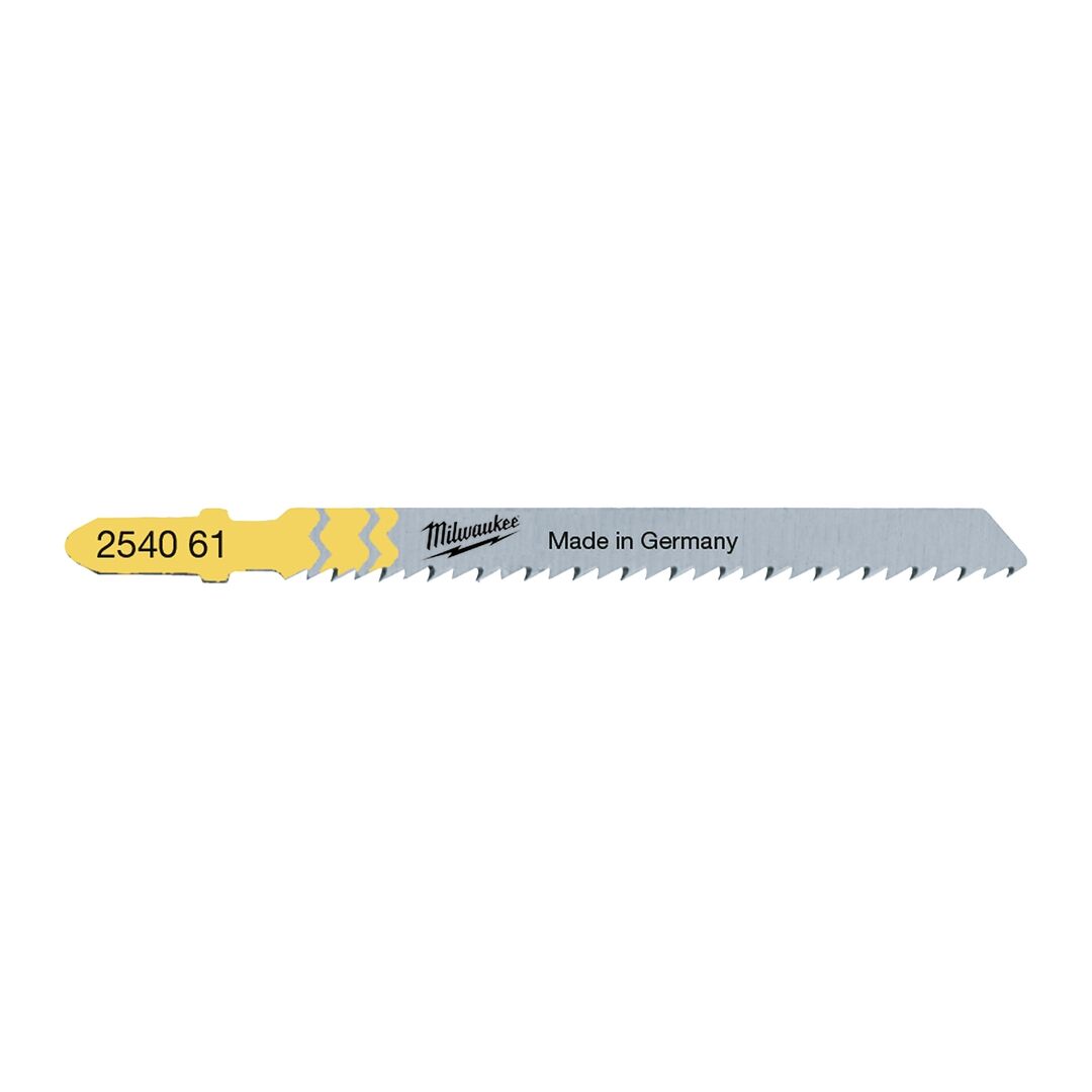 MILWAUKEE Stichsägeblatt T101B Holz 75x2,5mm T101B splitterfreie Schnitte MILWAUKEE Stichsägeblatt T101B Holz 75x2,5mm T101B splitterfreie Schnitte
