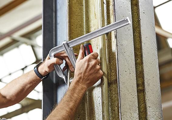 BESSEY Ganzstahl-Schraubzwinge GZ-KG, 250x120mm BESSEY Ganzstahl-Schraubzwinge GZ-KG, 250x120mm