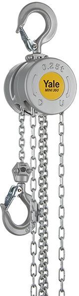 YALE Stirnradflaschenzug MINI 360 250kg 3mtr YALE Stirnradflaschenzug MINI 360 250kg 3mtr