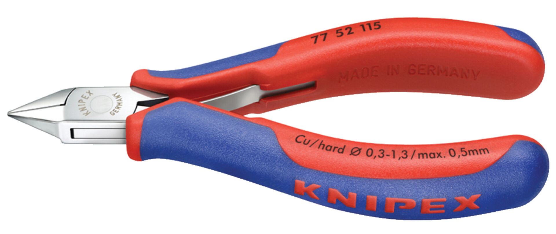 KNIPEX 77 52 115 Elektronik- Seitenschneider mit Mehrko. 115 mm