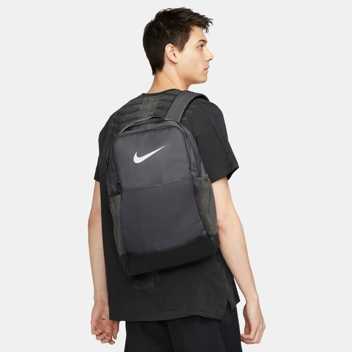 Nike Brasilia Rucksack ONE-SIZE Grey/Black Nike Brasilia Rucksack ONE-SIZE Grey/Black