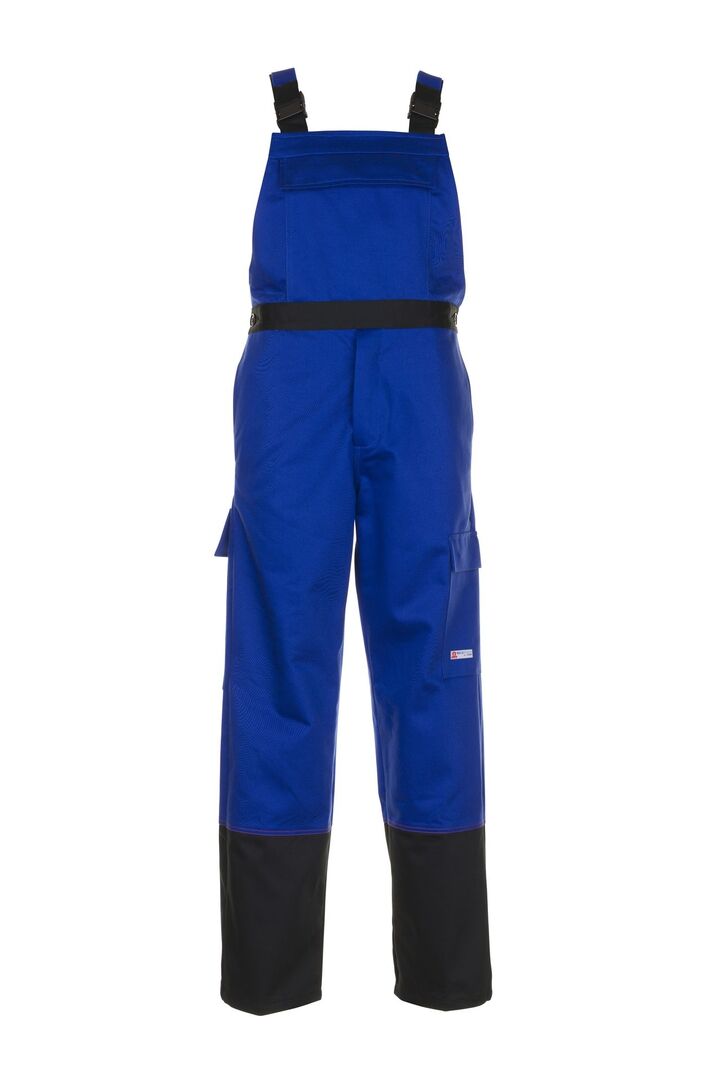 PLANAM Weld Shield Latzhose 5531 kornblau/schwarz, Gr. 60