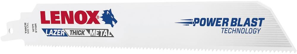LENOX Säbelsägeblatt LAZER 5St. 229x25x1,1mm 10 Z LENOX Säbelsägeblatt LAZER 5St. 229x25x1,1mm 10 Z