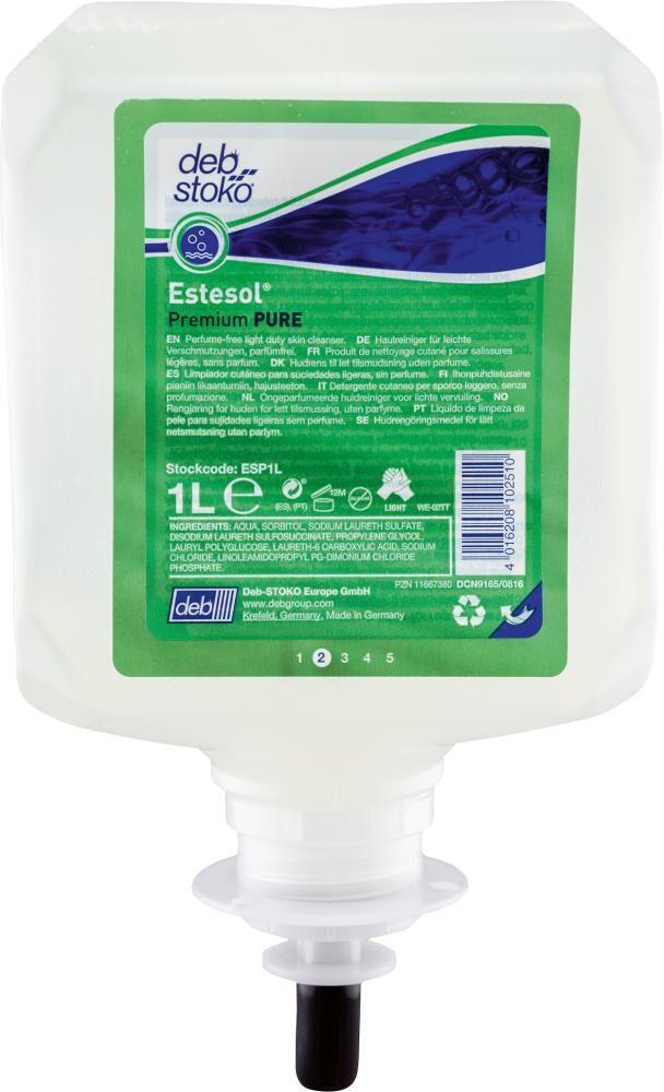 SC JOHNSON Hautreiniger Estesol Premium PURE, 1.000 ml Kartusche, ESP1L