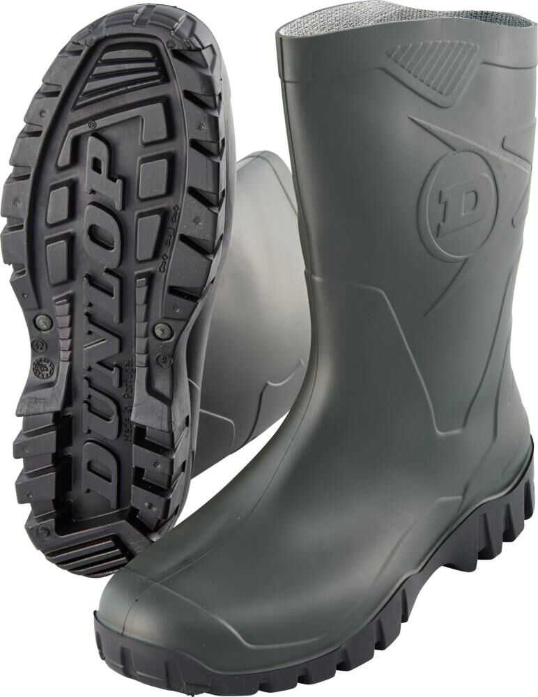 DUNLOP Gummistiefel Dee Calf PVC Gr. 44 grün/schwarz K580011 DUNLOP Gummistiefel Dee Calf PVC Gr. 44 grün/schwarz K580011