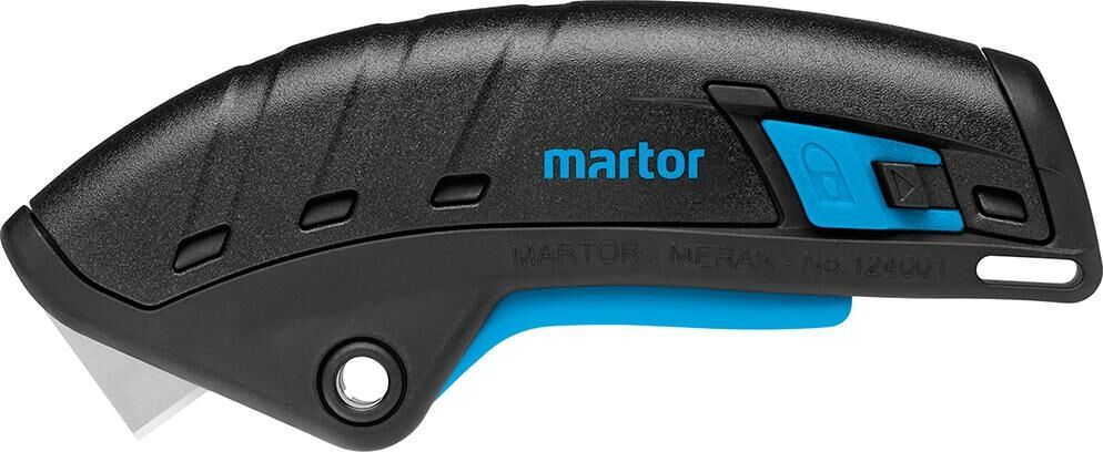 MARTOR Zangengriffmesser Secupro Merax 12400102 schwarz/cyan MARTOR Zangengriffmesser Secupro Merax 12400102 schwarz/cyan
