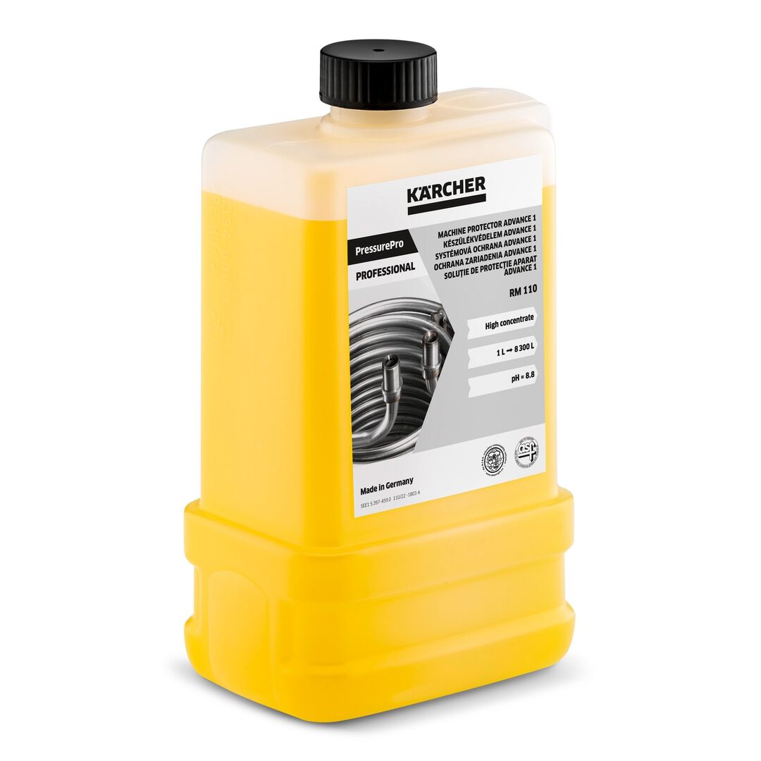 KÄRCHER Reinigungsmittel RM 110 Advance Flüssigenthärter 1L Fl. KÄRCHER Reinigungsmittel RM 110 Advance Flüssigenthärter 1L Fl.