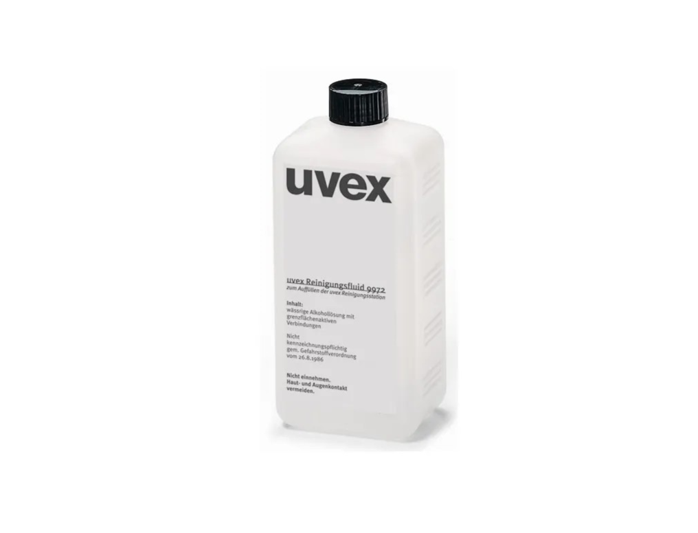 UVEX Reinigungsfluid 500 ml für 9970.002 Reinigungsstation 9972.100