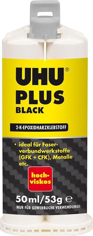 UHU PLUS BLACK DK Kartusche 50ml UHU PLUS BLACK DK Kartusche 50ml