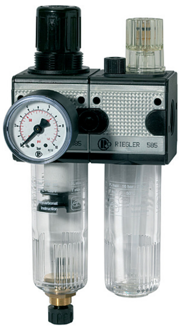 RIEGLER Wartungseinheit multifix G1 0,5-10bar 2-tlg. BG5 RIEGLER Wartungseinheit multifix G1 0,5-10bar 2-tlg. BG5