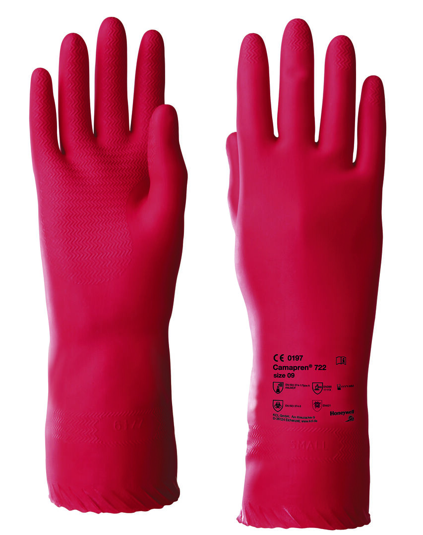 KCL Schutzhandschuh CAMAPREN 722 rot Gr.10