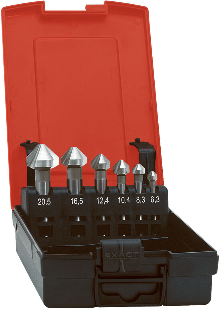 FORMAT Kegelsenker DIN335C K20 90 Grad Set 6,3-20,5mm FORMAT Kegelsenker DIN335C K20 90 Grad Set 6,3-20,5mm