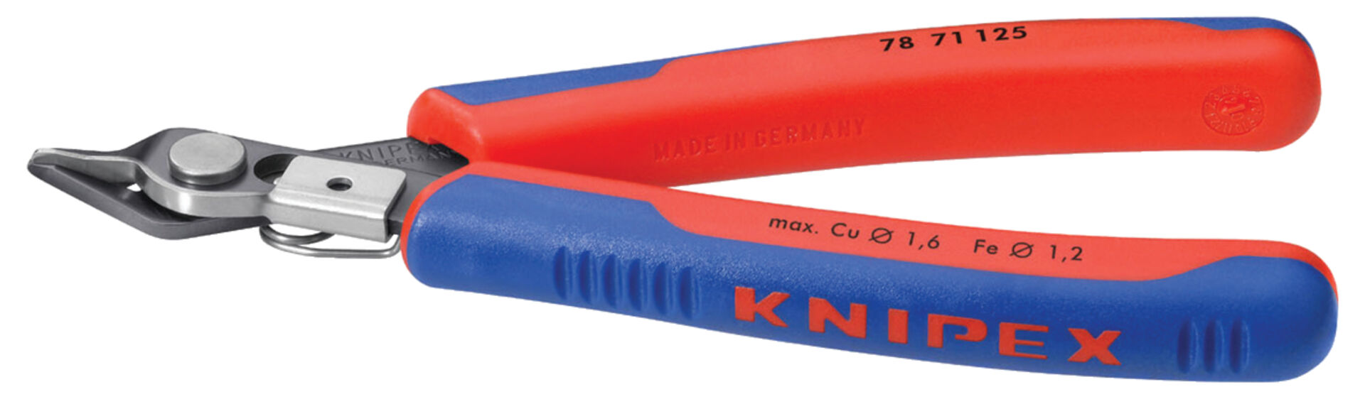 KNIPEX 78 71 125 Electronic Super Knips mit Mehrkohne-Hülle brüniert 125mm