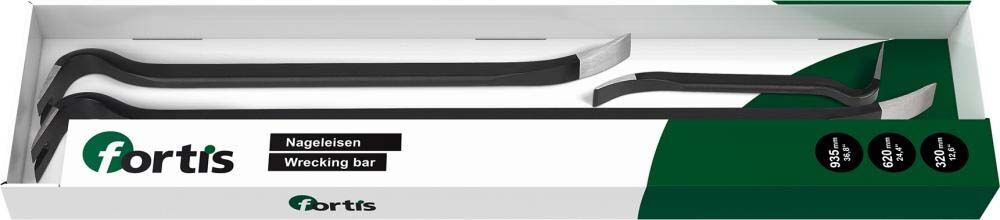 FORTIS Nageleisen-Set 3tlg.320+620+935mm FORTIS Nageleisen-Set 3tlg.320+620+935mm