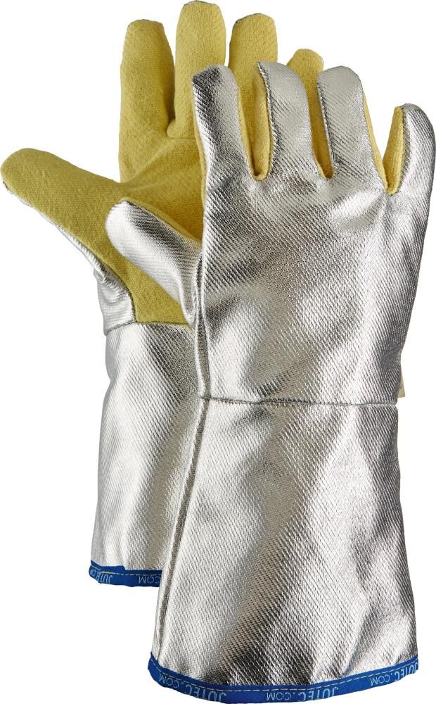 JUTEC Hitzeschutzhandschuh Aramid,Alu,5-Finger,38cm JUTEC Hitzeschutzhandschuh Aramid,Alu,5-Finger,38cm