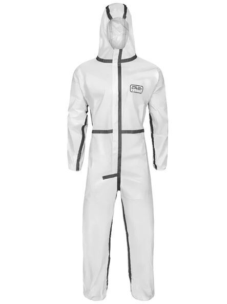 DS SAFETYWEAR ProSafe 2 PLUS Einweg-Schutzoverall Gr. S weiß DS SAFETYWEAR ProSafe 2 PLUS Einweg-Schutzoverall Gr. S weiß
