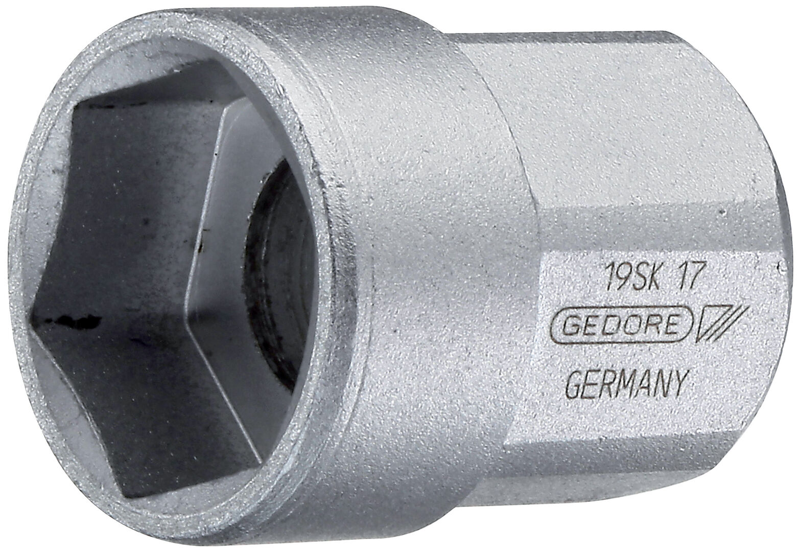 GEDORE Steckschlüsseleinsatz 1/2" kurz, 15mm, 19 SK 15, 2225891