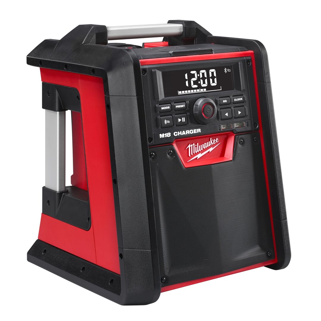 MILWAUKEE Netz-/Akku-Radio, Ladefunktion M18 RC/0