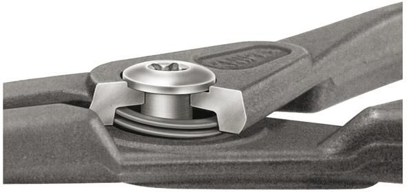 KNIPEX 49 31 A1 Präzisions- Sicherungsringzange f. Außenringe 140 mm
