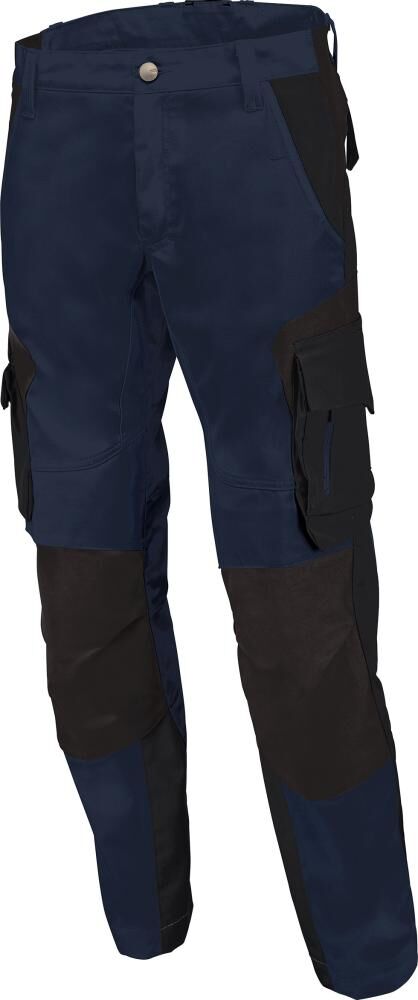 FHB Arbeitshose FLORIAN 125100 marine/schwarz, Gr. 42