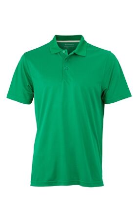 JN Mens Polo High Performance JN401 100%PES, frog, Größe L