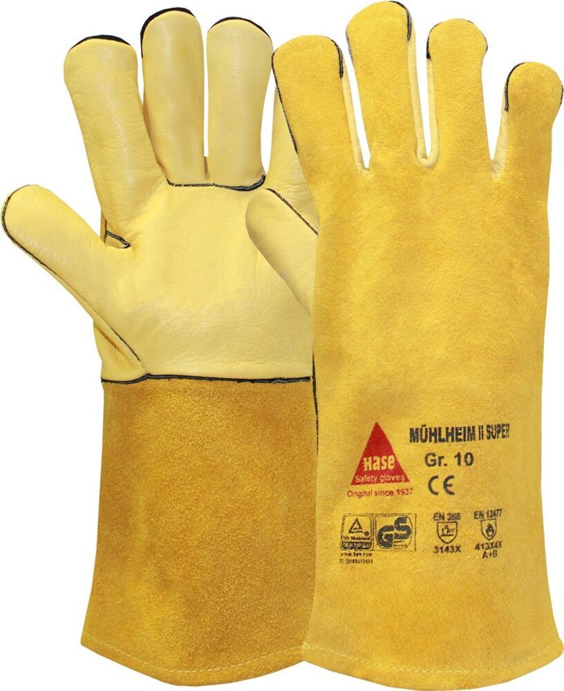HASE Schweißerhandschuh MühlheimII SUPER gelb Gr. 11 HASE Schweißerhandschuh MühlheimII SUPER gelb Gr. 11